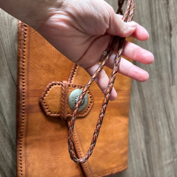 Vintage leather letter pouch - Picture 13 of 13